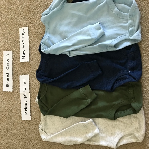 Long Sleeve Onesies - Picture 1 of 1